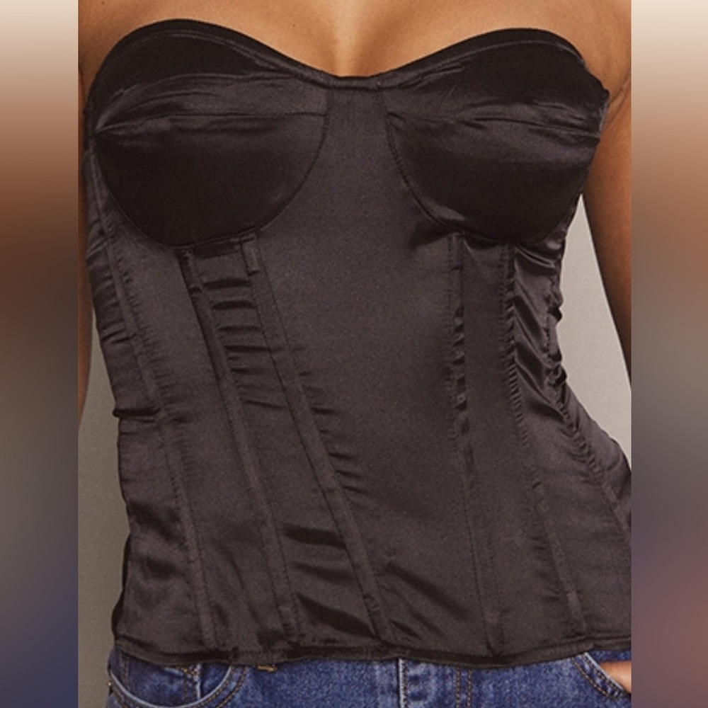 Black Corset |Pretty Little Thing